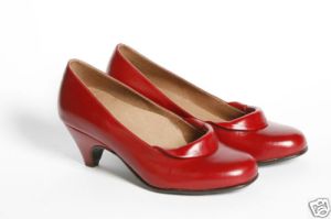 red shoes UNA UNA